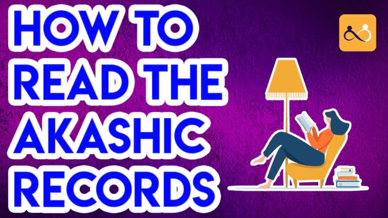 How to read the Akashic records - woman sitting in the chair reading
