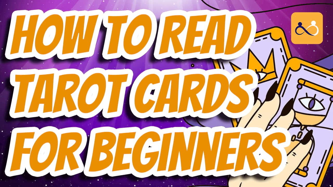 How to read tarot for beginners - tarot cards in the background