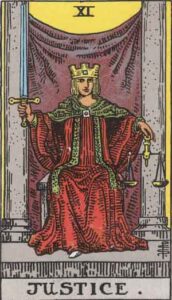 Justice tarot 11