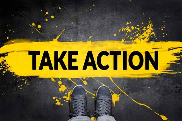 take action