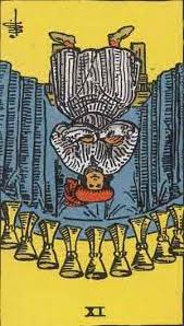 Nine-of-Cups reversed