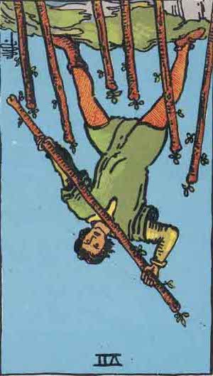 Seven of Wands Reversed meaning