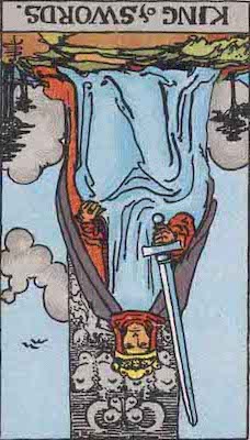 King of swords meaning reversed