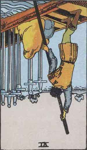 Six of swords Meaning reversed