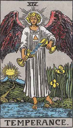 The Temperance Tarot card meaning