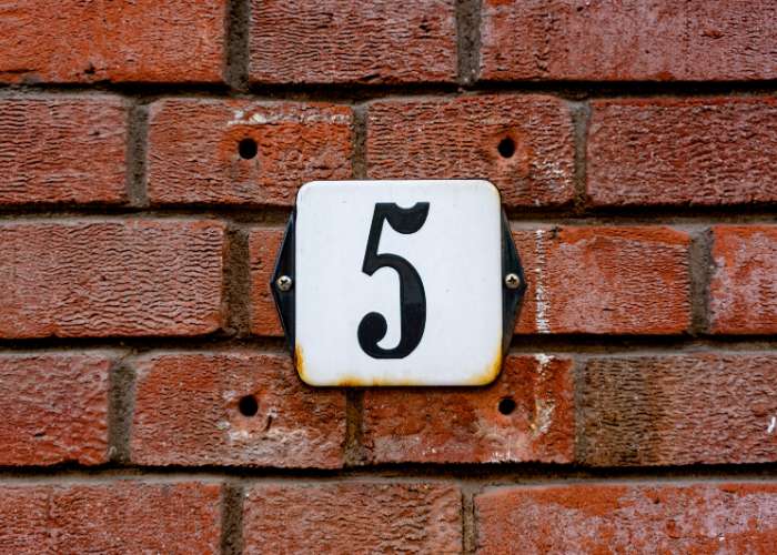house numerology 5