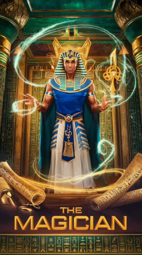The Magician - Egyptian Tarot