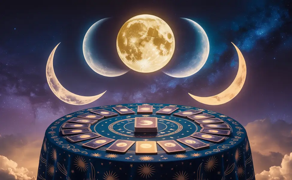 Moon Phases and Tarot