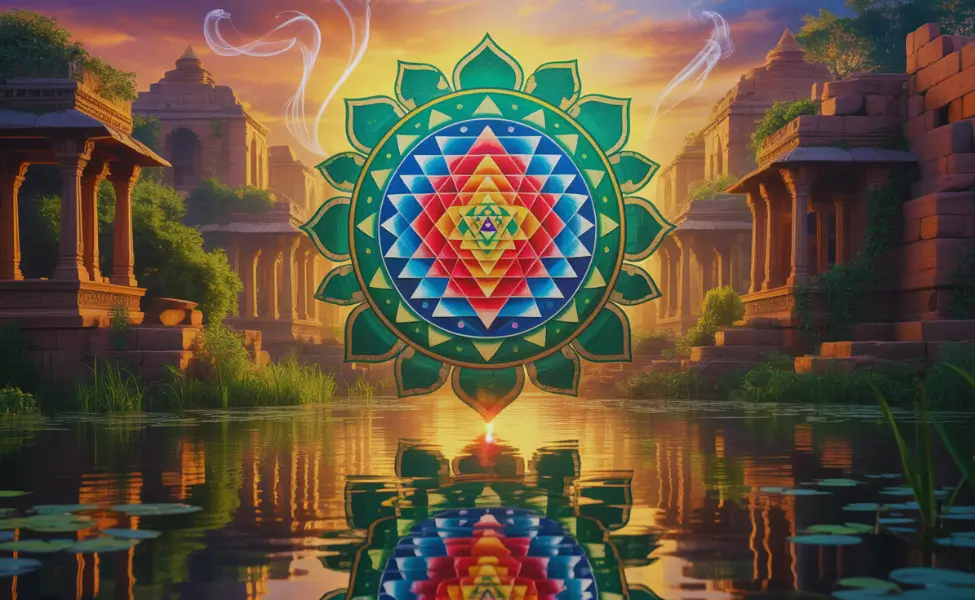 Sacred Geometry Symbols: Sri Yantra