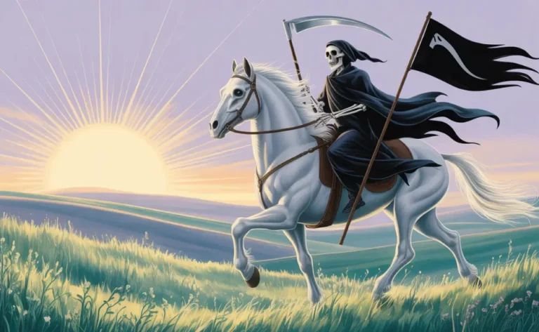The Death Tarot card Imagery